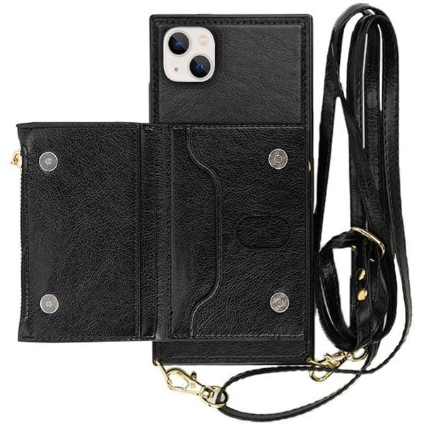 Crossbody Card Holder Case IPhone 15 Plus