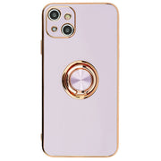 Free Air Ring Purple Chrome Case Iphone 15 Plus