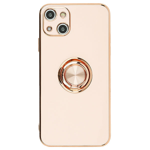 Free Air Ring Light Pink Chrome Case Iphone 15