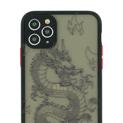 Dragon Clear Black Case Iphone 15