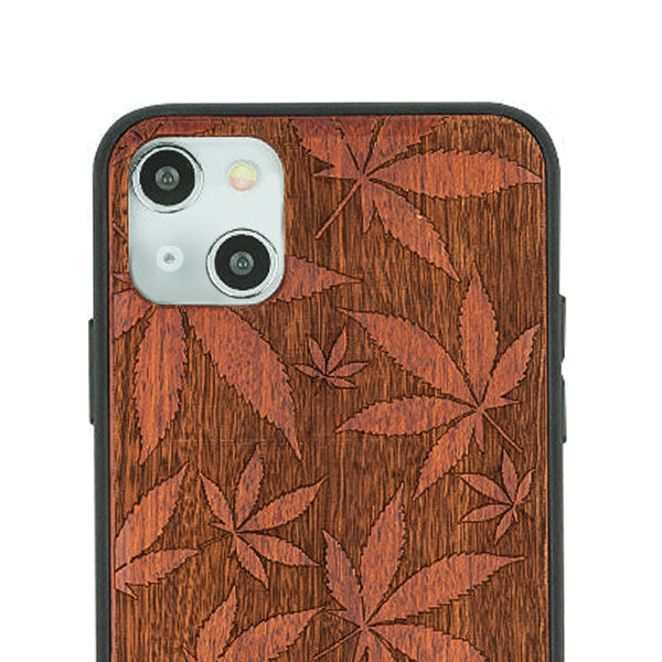 Wood Weed Case Iphone 15 Plus