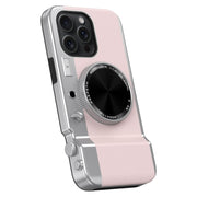 Bluetooth Working Camera Case IPhone 13 Pro Max Pink