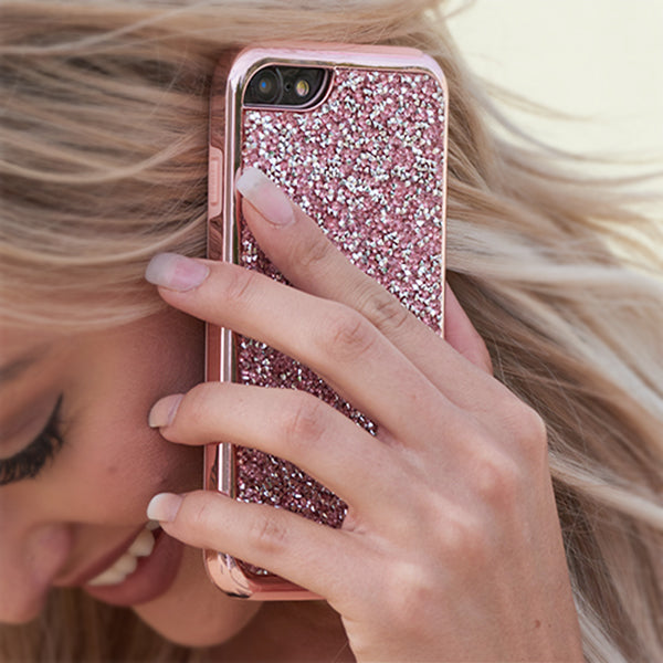 Hybrid Bling Pink IPhone 15 Plus