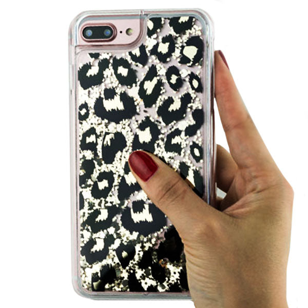 Leopard Liquid Case Iphone 15 Pro