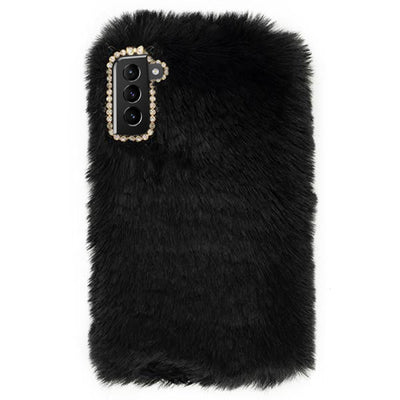 Fur Black Case Samsung S24 Plus