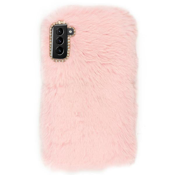 Fur Light Pink Case Samsung S23