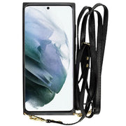 Crossbody Card Case Wallet Black Samsung S24