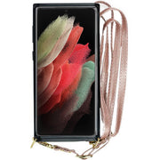 Crossbody Pouch Rose Gold Case Samsung S24 Ultra