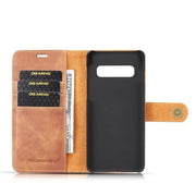 Detachable Ming Wallet Brown Samsung S10 - Bling Cases.com