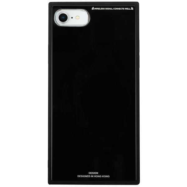 Square Hard Box Black Case Iphone 7/8 SE 2020