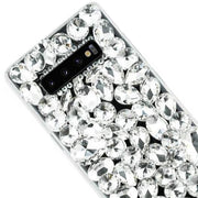 Handmade Bling Silver Stones Samsung S10 Plus