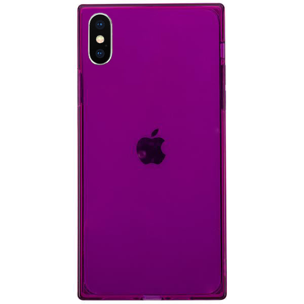Square Box Purple Skin Iphone XS MAX
