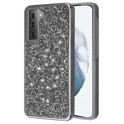 Hybrid Bling Case Grey Samsung S22