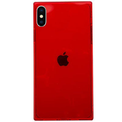Square Box Red Skin Iphone XS MAX