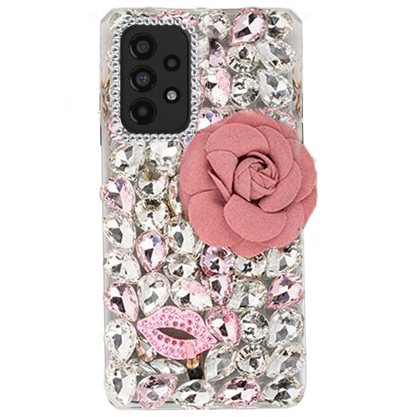 Pink Louis Vuitton Seamless Pattern Samsung Galaxy A53 5G Clear