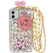 Handmade Bling Pink Flower Case Iphone 12 Mini