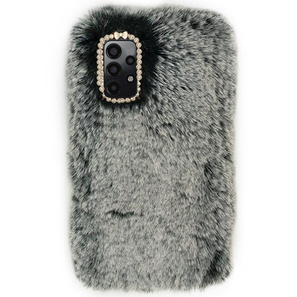 Fur Case Grey Samsung A13 5G