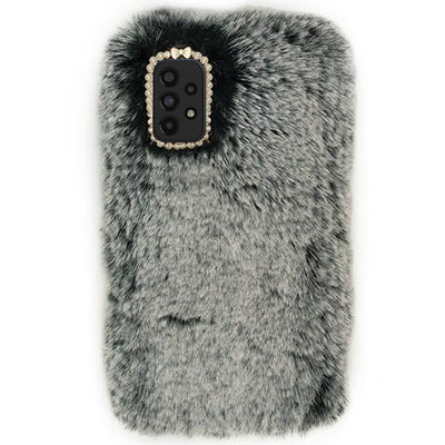 Fur Case Grey Samsung A53 5G