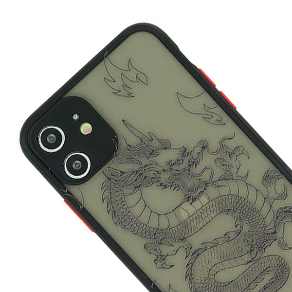 Dragon Clear Black Case Iphone 11