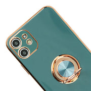 Free Air Ring Dark Green Chrome Case Iphone 11