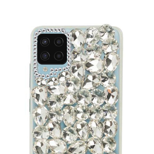 Handmade Bling Silver Case Samsung A42 5G