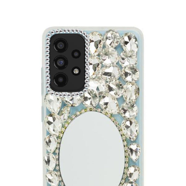 Handmade Mirror Silver Case Samsung A53 5G