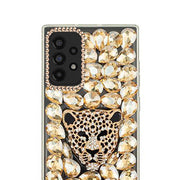 Handmade Cheetah Gold Bling Case Samsung A53 5G