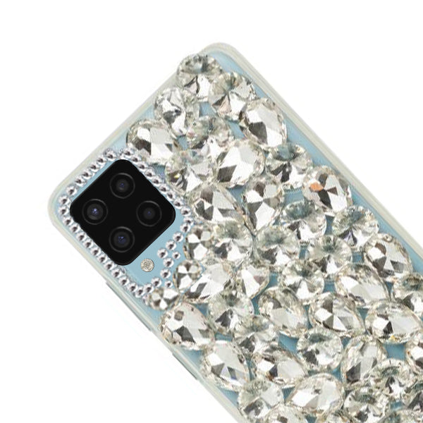 Handmade Bling Silver Case Samsung A42 5G