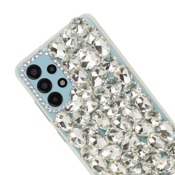 Handmade Bling Silver Case Samsung A13 5G