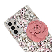 Handmade Bling Pink Flower Case Samsung A32 5G