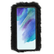 Fur Case Grey Samsung S21 FE