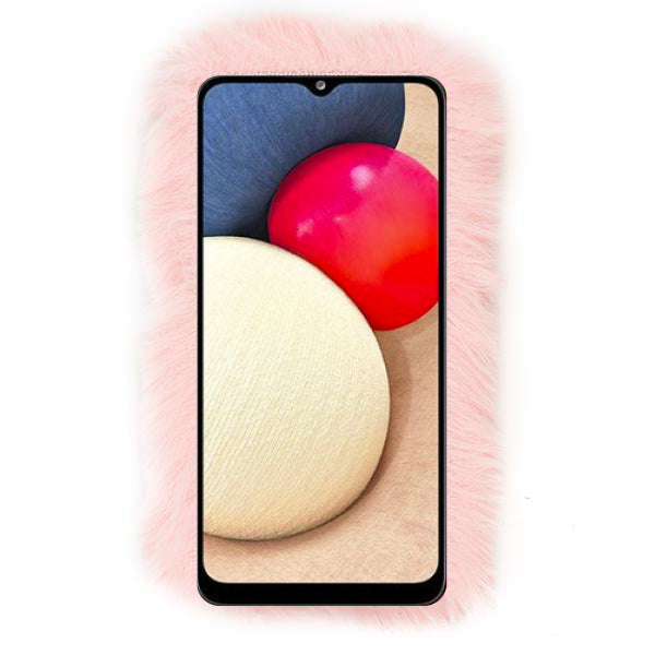 Fur Case Light Pink Samsung A13 5G