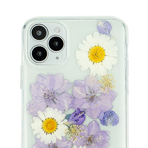 Real Flowers Purple Case Iphone 12 Mini
