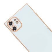 Free Air Box Square Skin White Case Iphone 12 Mini