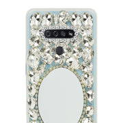 Handmade Bling Mirror Silver Case Samsung K51