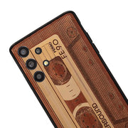 Cassette Real Wood Case Samsung A32