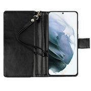 Detachable Black Wallet Samsung S21