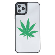 Weed Leaf Mirror Case Iphone 13 Pro