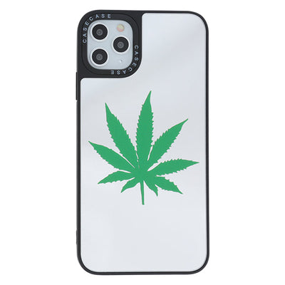 Weed Leaf Mirror Case Iphone 13 Pro