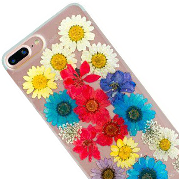 Real Flowers Rainbow Iphone 7/8 Plus