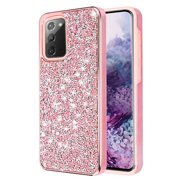 Hybrid Bling Pink Samsung Note 20