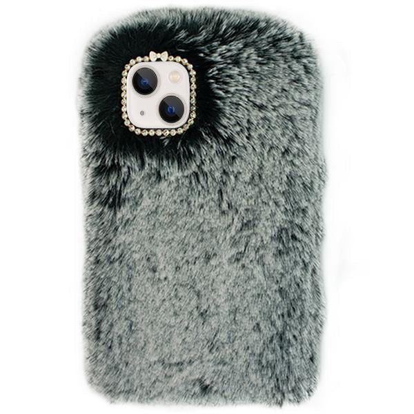 Fur Dark Grey Case Iphone 14 Plus