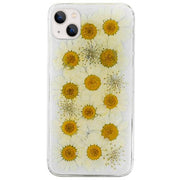 Real Flowers White Case Iphone 14