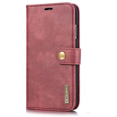 Detachable Ming Burgundy Wallet Samsung S21 Ultra