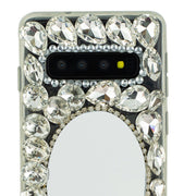 Handmade Mirror Silver Case Samsung S10