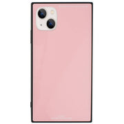 Square Hard Box Pink Case Iphone 13 Mini
