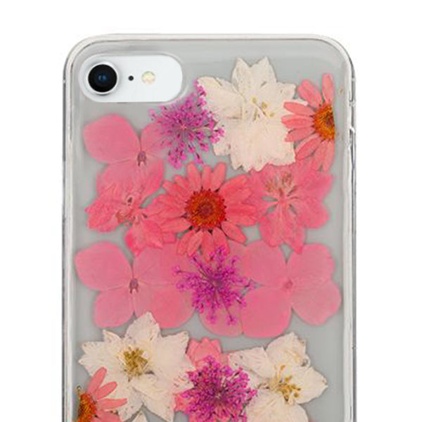 Real Flowers Pink Case Iphone 7/8 SE 2020
