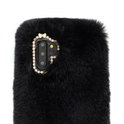 Fur Case Black Note 10
