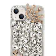 Handmade Bling Silver Fox Case IPhone 13 Mini