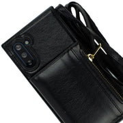 Crossbody Pouch Black Case Samsung Note 10 Plus